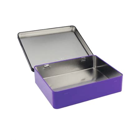 lightweight metal box with lid|rectangular metal box with lid.